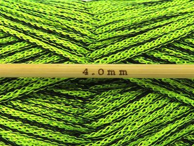 4x100gr. STARRY NIGHT Akrilik Neon Yeşil Yazlık İplikler, Tığ İşi, Zincir, Akrilik