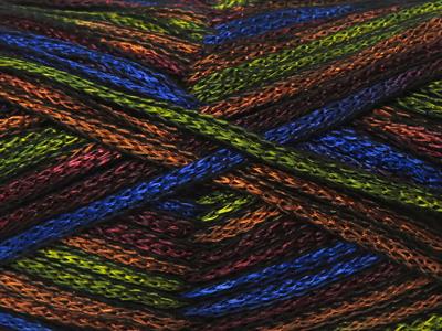 4x100gr. STARRY NIGHT Akrilik Yeşil Yazlık İplikler, Tığ İşi, Zincir, Akrilik