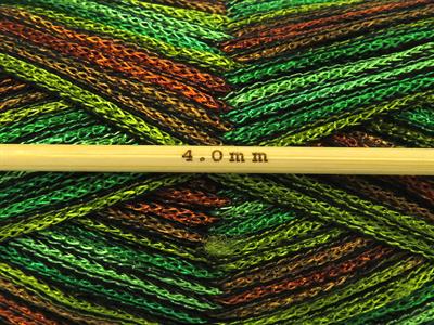 4x100gr. STARRY NIGHT Akrilik Yeşil Tonları Yazlık İplikler, Tığ İşi, Zincir, Akrilik