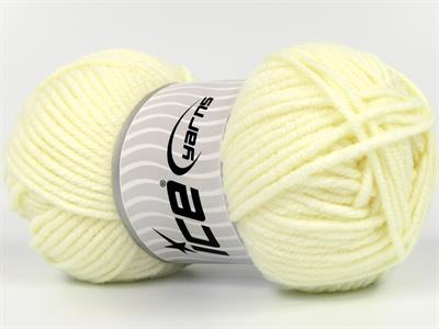 4x100gr. ABANA Akrilik Krem Kışlık, Bebe, Düz iplikler, Worsted, 100% Akrilik