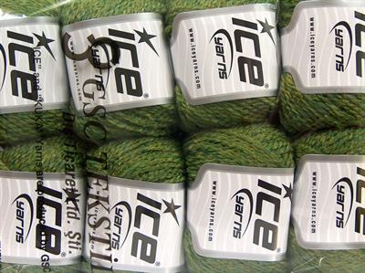 8x50gr. ACOUSTIC Akrilik Orman Yeşili Kışlık, Düz iplikler, Worsted, Akrilik