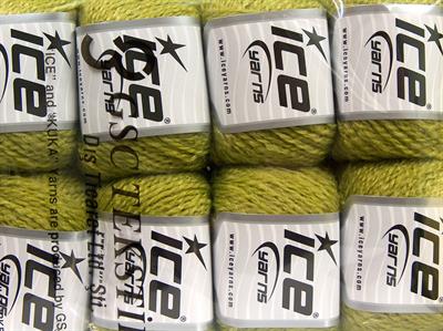 8x50gr. ACOUSTIC Akrilik Açık Zeytin Yeşili Kışlık, Düz iplikler, Worsted, Akrilik