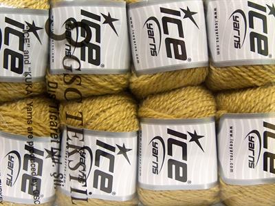 8x50gr. ACOUSTIC Akrilik Zeytin Yeşili Kışlık, Düz iplikler, Worsted, Akrilik