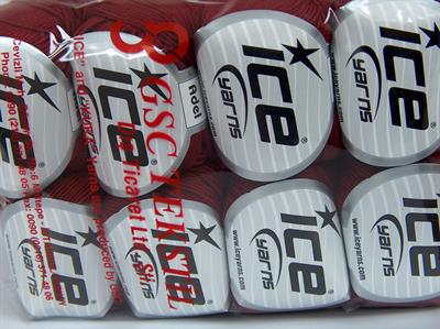 8x50gr. ADEL Pamuk, Akrilik Bordo Bebe, Yazlık İplikler, Pamuk