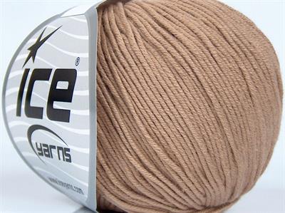 8x50gr. ADEL Pamuk, Akrilik Açık Kamel Bebe, Yazlık İplikler, Pamuk