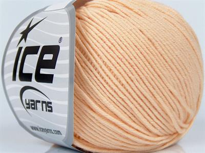 8x50gr. ADEL Pamuk, Akrilik Açık Somon Bebe, Yazlık İplikler, Pamuk