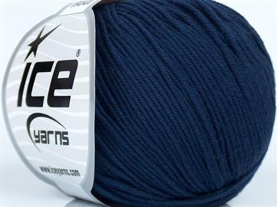 8x50gr. ADEL Pamuk, Akrilik lacivert Bebe, Yazlık İplikler, Pamuk