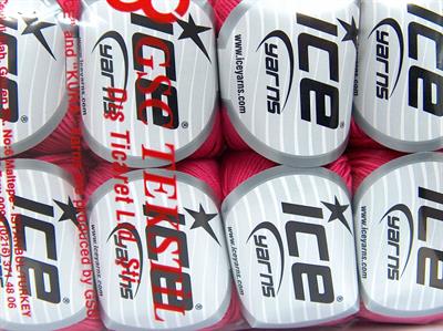 8x50gr. ADEL Pamuk, Akrilik Pembe Bebe, Yazlık İplikler, Pamuk