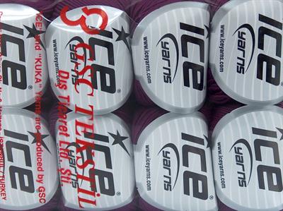 8x50gr. ADEL Pamuk, Akrilik Mor Bebe, Yazlık İplikler, Pamuk