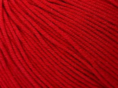 8x50gr. ADEL Pamuk, Akrilik Kırmızı Bebe, Yazlık İplikler, Pamuk