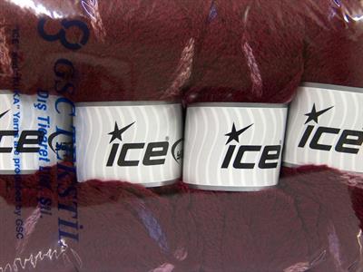 4x100gr. TUBEWOOL BULKY SPOTS Yün, Akrilik Pembe, Mor, Bordo Kışlık, Yün, Kalın