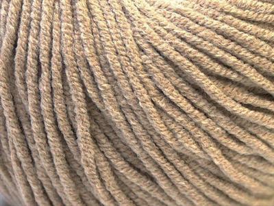 Lot of 8 Skeins Ice Yarns ALARA (50% Cotton) Hand Knitting Yarn Beige