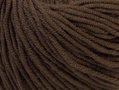 Lot of 8 Skeins Ice Yarns ALARA (50% Cotton) Hand Knitting Yarn Brown