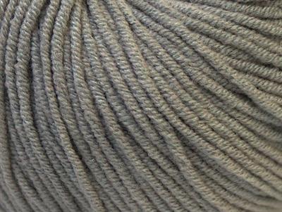 Lot of 8 Skeins Ice Yarns ALARA (50% Cotton) Hand Knitting Yarn Grey