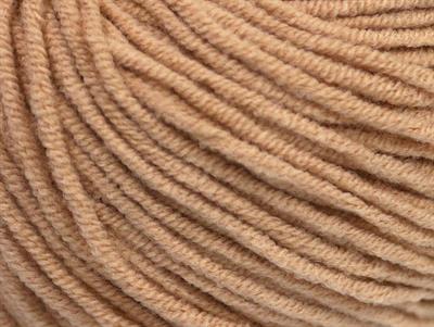 Lot of 8 Skeins Ice Yarns ALARA (50% Cotton) Hand Knitting Yarn Latte