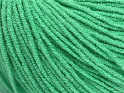 Lot of 8 Skeins Ice Yarns ALARA (50% Cotton) Hand Knitting Yarn Light Green