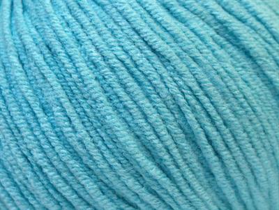 Lot of 8 Skeins Ice Yarns ALARA (50% Cotton) Hand Knitting Yarn Light Turquoise