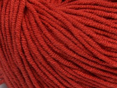 Lot of 8 Skeins Ice Yarns ALARA (50% Cotton) Hand Knitting Yarn Marsala Red