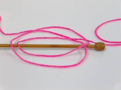 Lot of 8 Skeins Ice Yarns ALARA (50% Cotton) Hand Knitting Yarn Neon Pink