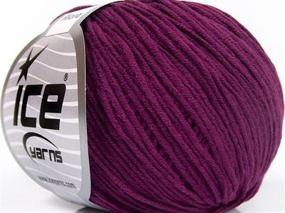 8x50gr. ALARA Pamuk, Akrilik Mor Yazlık İplikler, Pamuk