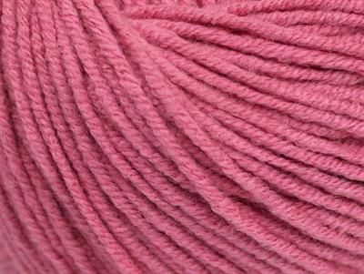 Lot of 8 Skeins Ice Yarns ALARA (50% Cotton) Hand Knitting Yarn Rose Pink
