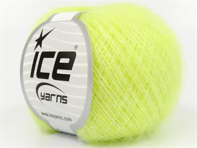 Lot of 10 Skeins Ice Yarns ALICE (10% Wool) Hand Knitting Yarn Light Green
