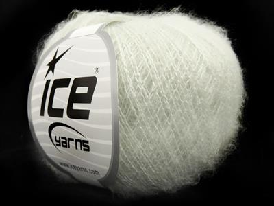 Lot of 10 Skeins Ice Yarns ALICE (10% Wool) Hand Knitting Yarn Light Grey