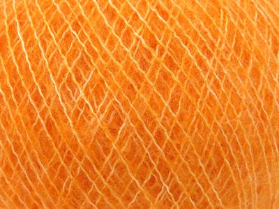 Lot of 10 Skeins Ice Yarns ALICE (10% Wool) Hand Knitting Yarn Orange