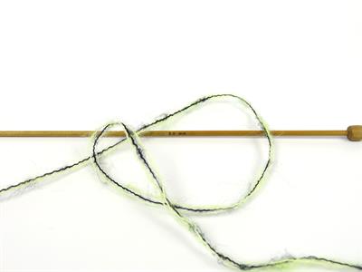 Lot of 8 Skeins Ice Yarns ALICE SUPERFINE (10% Wool) Yarn Black Green