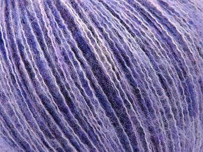 Lot of 8 Skeins Ice Yarns ALICE SUPERFINE (10% Wool) Yarn Purple Shades