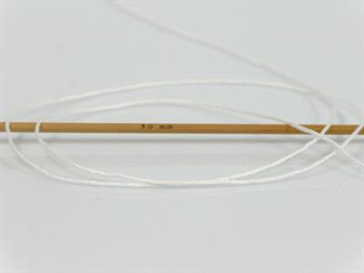 6x50gr. ALMINA COTTON Merserize Pamuk Beyaz Yazlık İplikler, Pamuk, %100 Pamuk