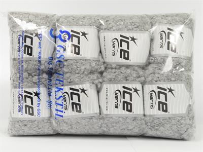 8x50gr. ALPACA BOUCLE Viskon, Alpaka, Yün, Akrilik Açık Gri Lüks, Alpaka, Kışlık, Yün, Viskon, Buklet, Kalın, Akrilik