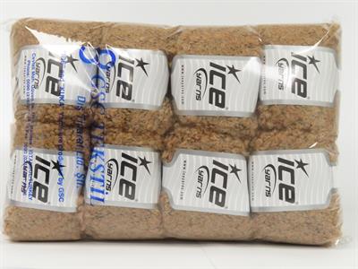 8x50gr. ALPACA BOUCLE Viskon, Alpaka, Yün, Akrilik Açık Somon Lüks, Alpaka, Kışlık, Yün, Viskon, Buklet, Kalın, Akrilik