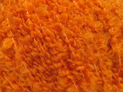 8x50gr. ALPACA BOUCLE Viskon, Alpaka, Yün, Akrilik Turuncu Lüks, Alpaka, Kışlık, Yün, Viskon, Buklet, Kalın, Akrilik