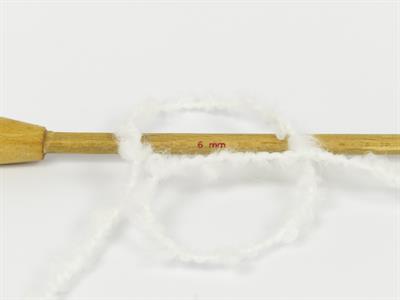 8x50gr. ALPACA BOUCLE Viskon, Alpaka, Yün, Akrilik Beyaz Lüks, Alpaka, Kışlık, Yün, Viskon, Buklet, Kalın, Akrilik