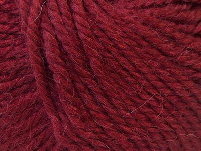 4x100gr. ALPACA BULKY Alpaka, Yün, Akrilik Bordo Lüks, Alpaka, Kışlık, Kalın