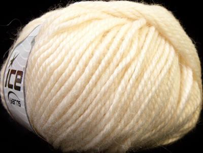 4x100gr. ALPACA BULKY Alpaka, Yün, Akrilik Krem Lüks, Alpaka, Kışlık, Kalın