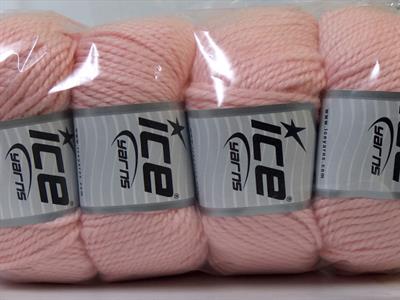 4x100gr. ALPACA BULKY Alpaka, Yün, Akrilik Açık Pembe Lüks, Alpaka, Kışlık, Kalın