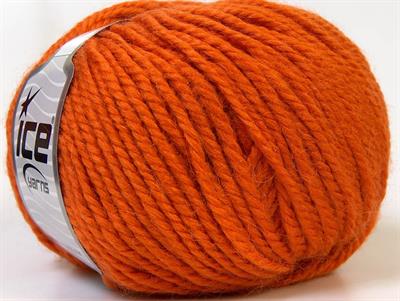 4x100gr. ALPACA BULKY Alpaka, Yün, Akrilik Turuncu Lüks, Alpaka, Kışlık, Kalın