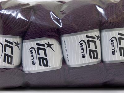 4x100gr. ALPACA BULKY Alpaka, Yün, Akrilik Mor Lüks, Alpaka, Kışlık, Kalın