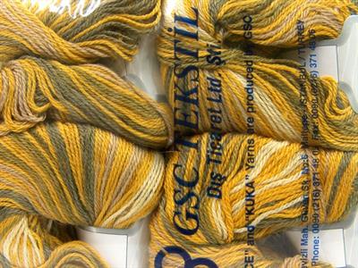 Lot of 4 x 100gr Skeins Ice Yarns ALPACA FINE MAGIC (25% Alpaca 35% Wool) Yarn Olive Green Yellow White Khaki
