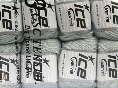 8x50gr. ALPACA LIGHT Viskon, Alpaka, Yün, Akrilik Açık Gri Lüks, Alpaka, Kışlık, Yün, Viskon