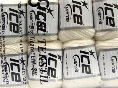 8x50gr. ALPACA LIGHT Viskon, Alpaka, Yün, Akrilik Kırık Beyaz Lüks, Alpaka, Kışlık, Yün, Viskon