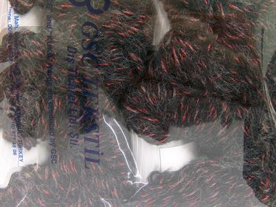 4x100gr. ALPACA SHINE Alpaka, Akrilik Siyah, Kırmızı Lüks, Alpaka, Kışlık, Worsted