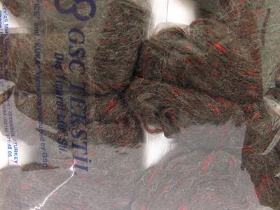 4x100gr. ALPACA SHINE Alpaka, Akrilik Kırmızı, Koyu Kahverengi Lüks, Alpaka, Kışlık, Worsted