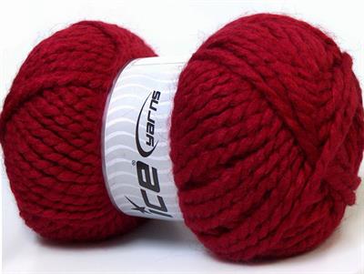 2x150gr. ALPINE ALPACA Yün, Alpaka, Akrilik Bordo Lüks, Alpaka, Kışlık, Çok Kalın