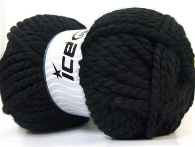 2x150gr. ALPINE Yün, Akrilik Siyah Kışlık, Yün, Çok Kalın