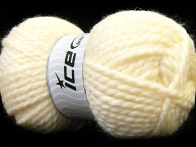 2x150gr. ALPINE Yün, Akrilik Krem Kışlık, Yün, Çok Kalın