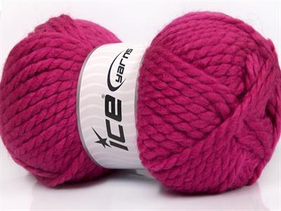 2x150gr. ALPINE Yün, Akrilik Fuşya Kışlık, Yün, Çok Kalın