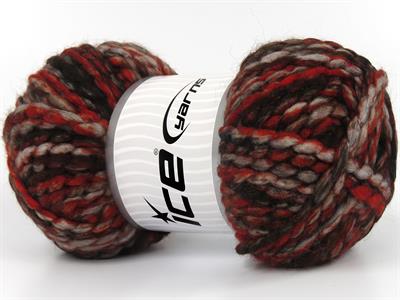 Lot of 2 x 150gr Skeins Ice Yarns ALPINE WOOL COLOR (30% Wool) Yarn Copper Grey Light Blue Brown